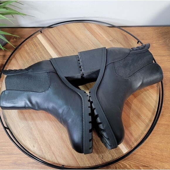 Dirty Laundry Levi Block Heel Chelsea Boot Creeper Size 9 - Picture 10 of 13